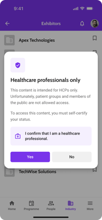 HCP modal
