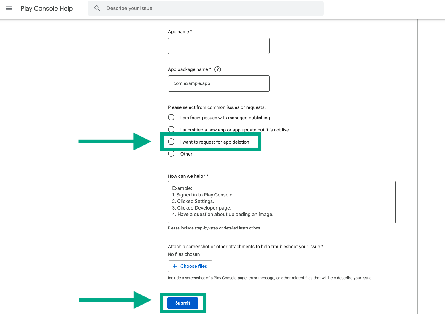 How to delete a Google Play Store account